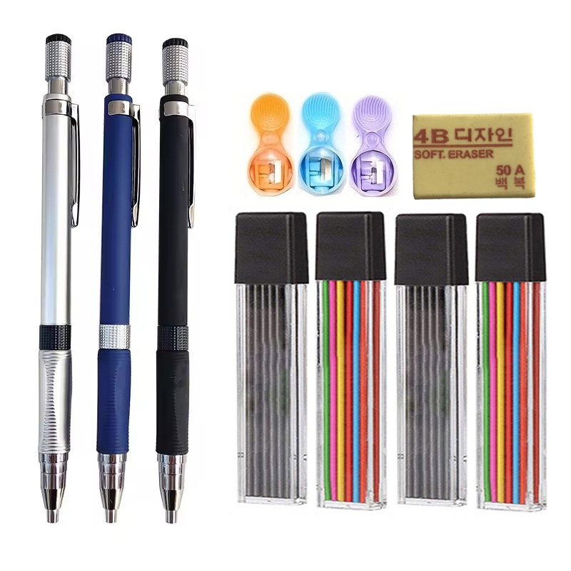 Office Technician - 2.0mm Mechanical Pencil With Black/Color Lead