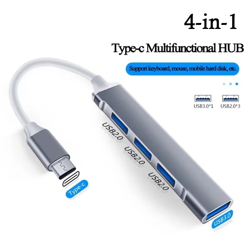 Multi Port Usb Hub - 4 Ports Multi Splitter USB 3.0