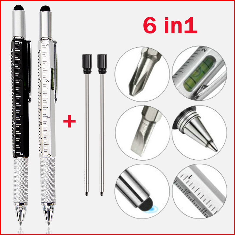 Office Technician - Luxury Metal Multifunction Ballpoint Pen with