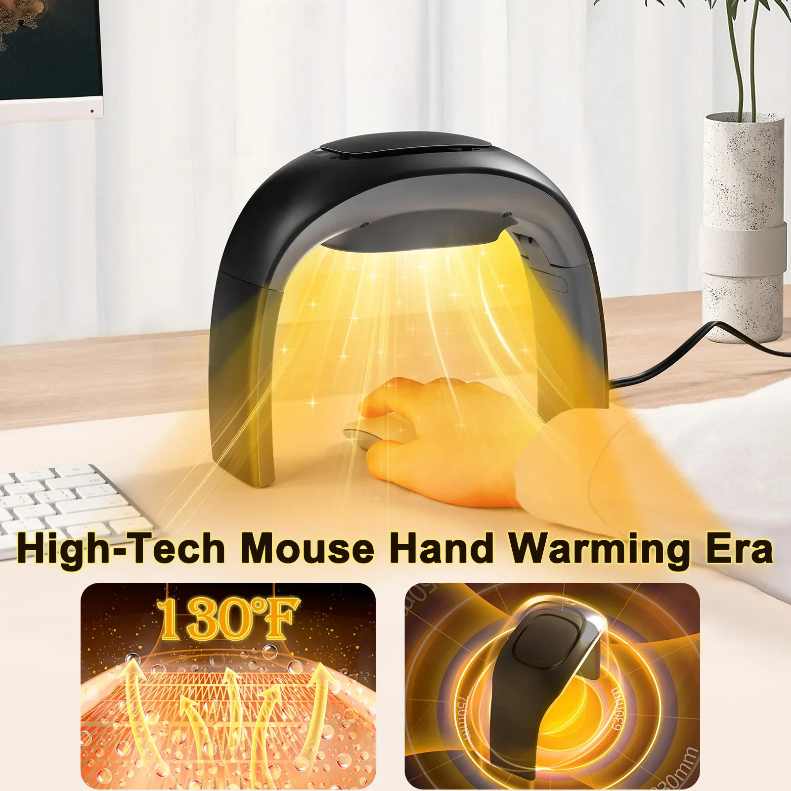 Eary Portable Winter Mouse Han - Home Office Tech Uk ulasan dan harga