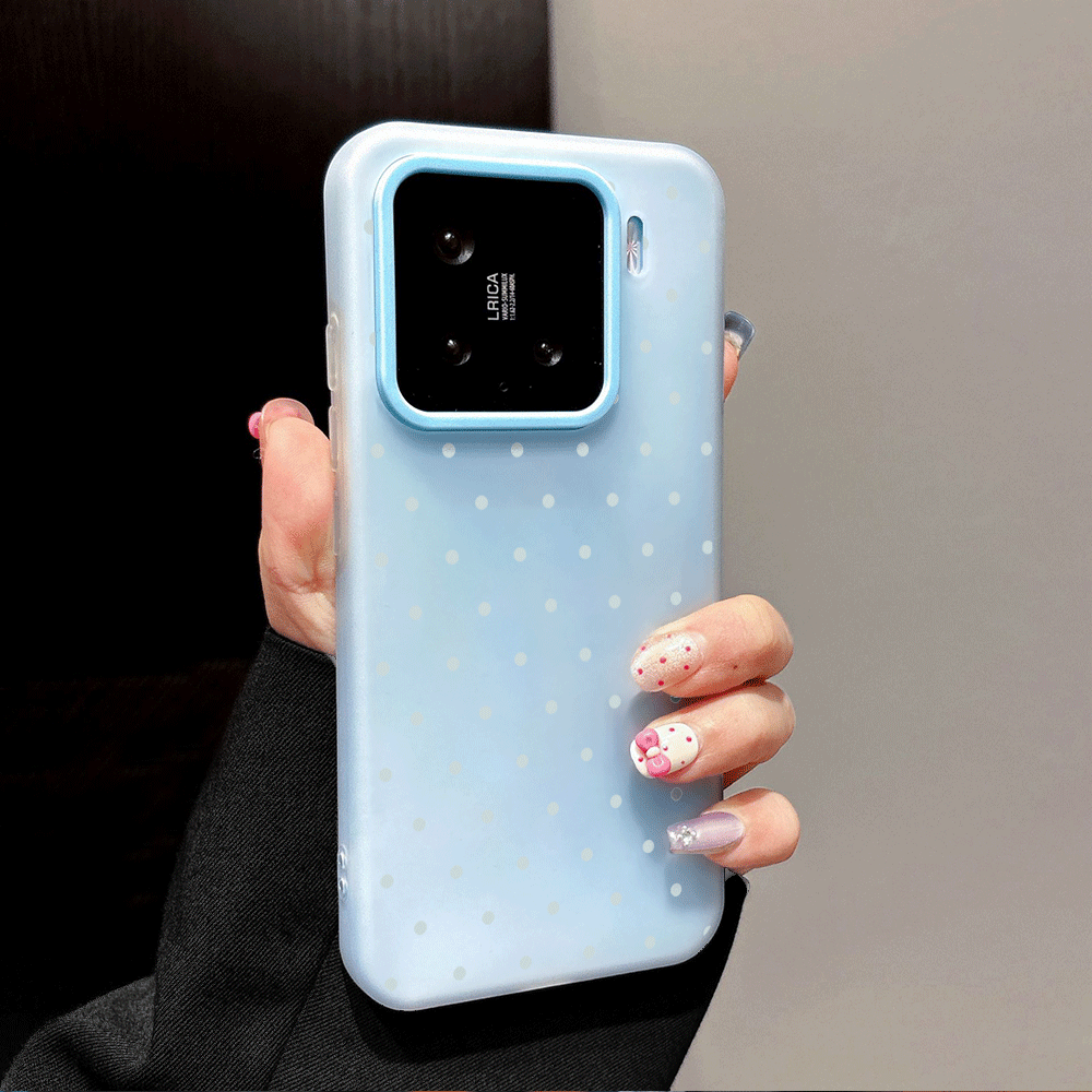 Adorable Light Blue Polka Dot  - Receipt Printer Thermal ulasan dan harga