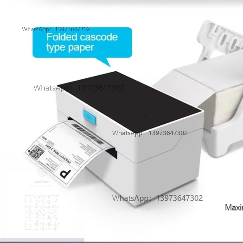 3inch 80mm Wireless USB Therma - Label Printer Thermal ulasan dan harga