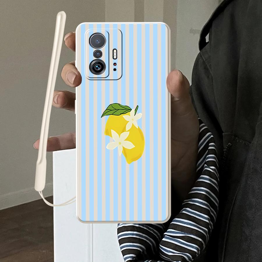 Lemon Cool Stripe Pattern Case - Receipt Printer Thermal ulasan dan harga