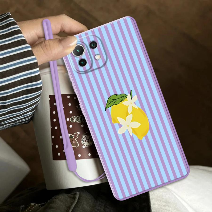 Lemon Cool Stripe Pattern Case - Receipt Printer Thermal ulasan dan harga