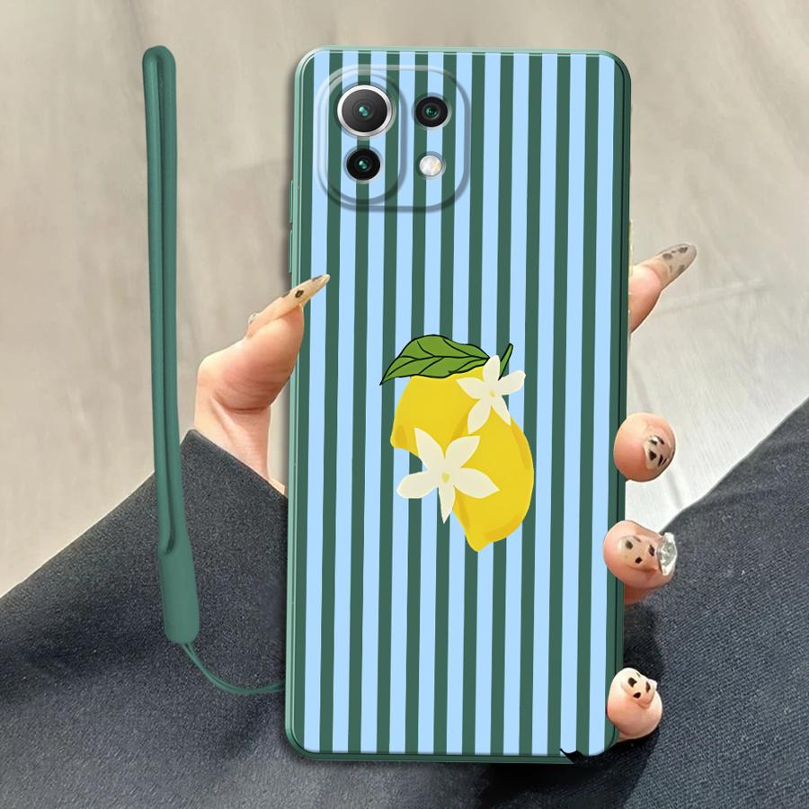 Lemon Cool Stripe Pattern Case - Receipt Printer Thermal ulasan dan harga
