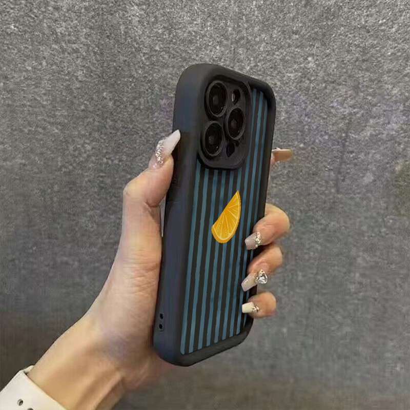 Striped Lemon Slice Pattern Ph - Receipt Printer Thermal ulasan dan harga