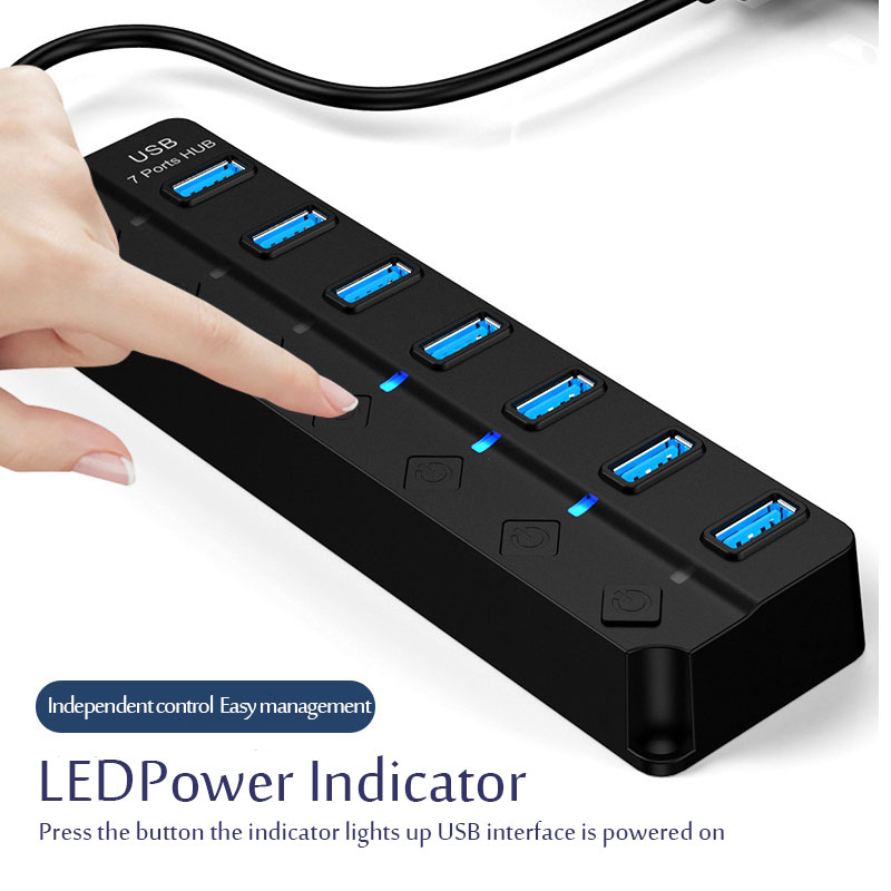 USB Hub USB 3.0 Power Adapter  - Multi Port Usb Hub ulasan dan harga