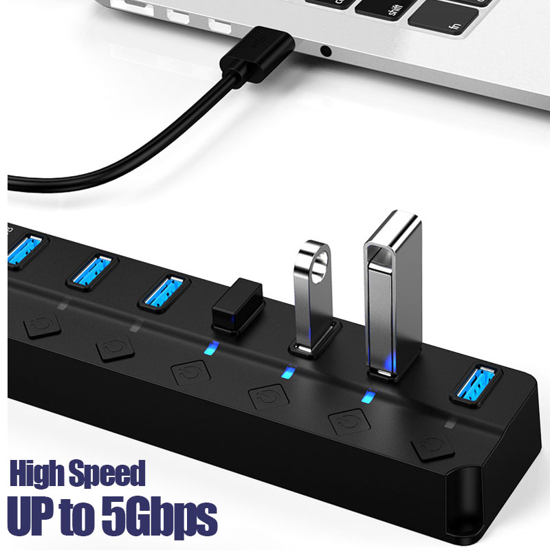 USB Hub USB 3.0 Power Adapter  - Multi Port Usb Hub ulasan dan harga