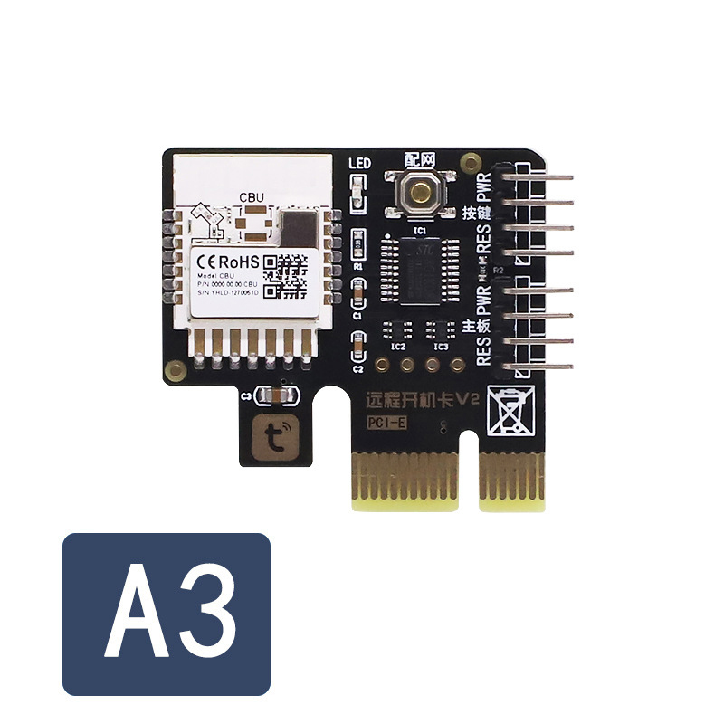 1Pc A3 Tuya Wifi PC Power Swit - Gigabit Network Card ulasan dan harga