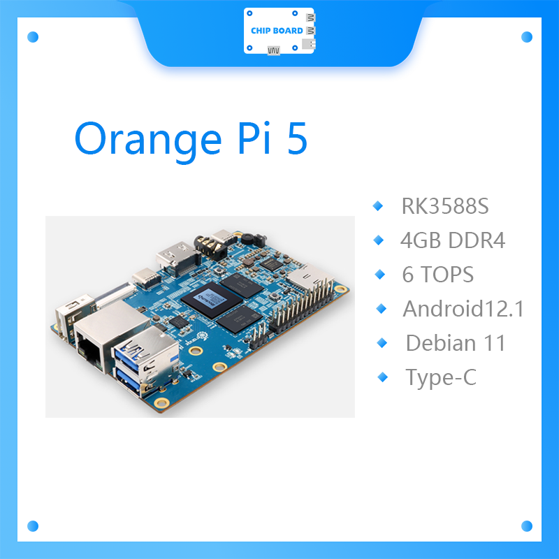 Orange Pi 5 4GB RK3588S,PCIE M - Gigabit Network Card ulasan dan harga