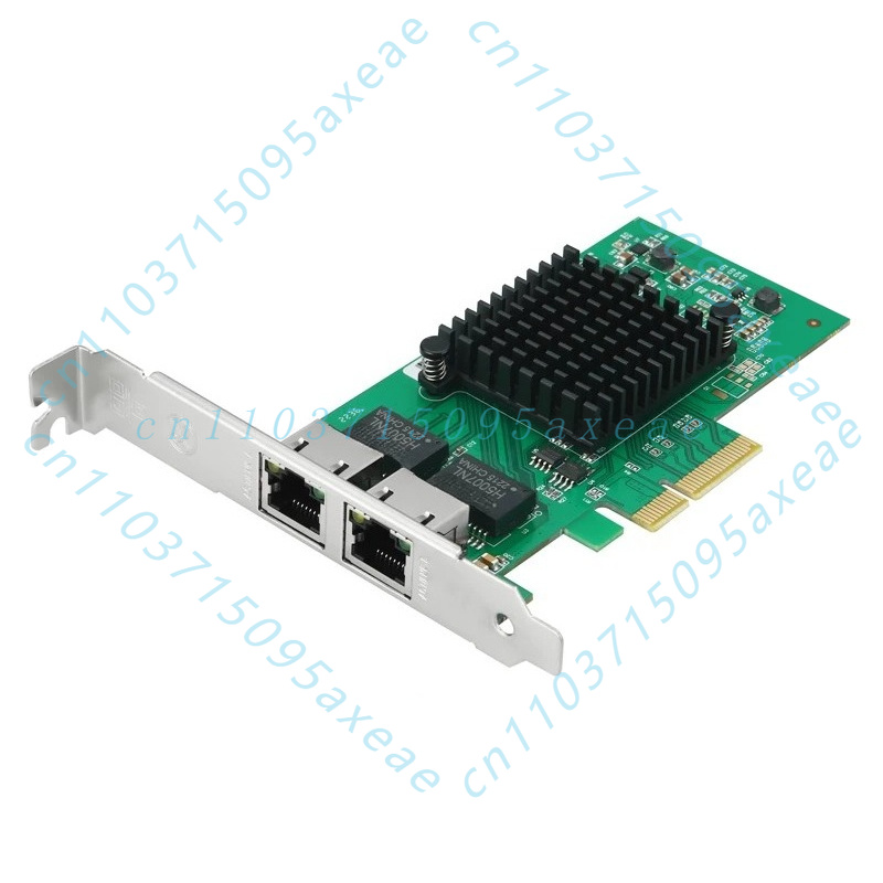 For Intel I350-T2 Chip PCI-E X - Gigabit Network Card ulasan dan harga