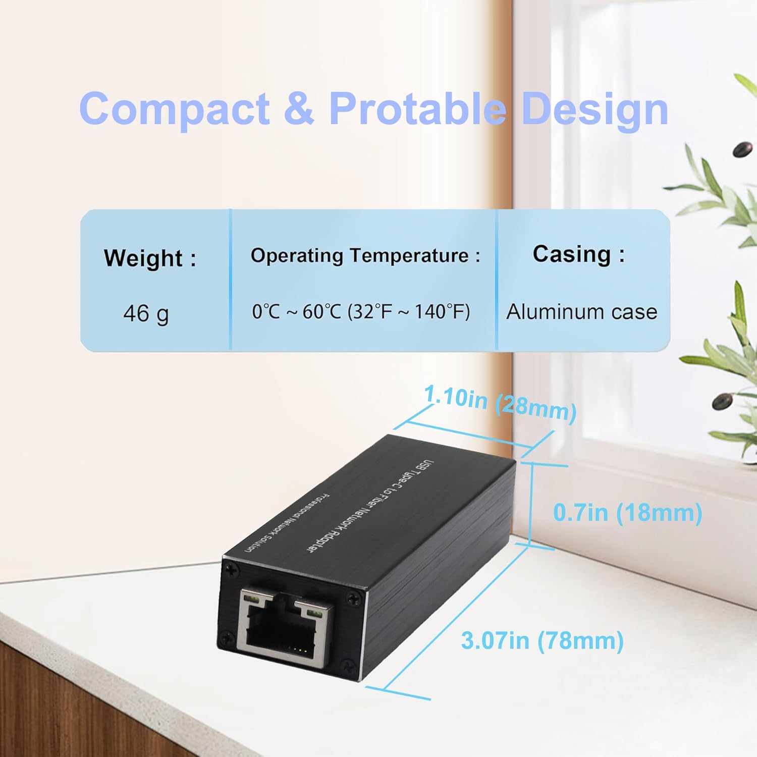 USB 3.0 to SFP Gigabit Etherne - Gigabit Network Card ulasan dan harga