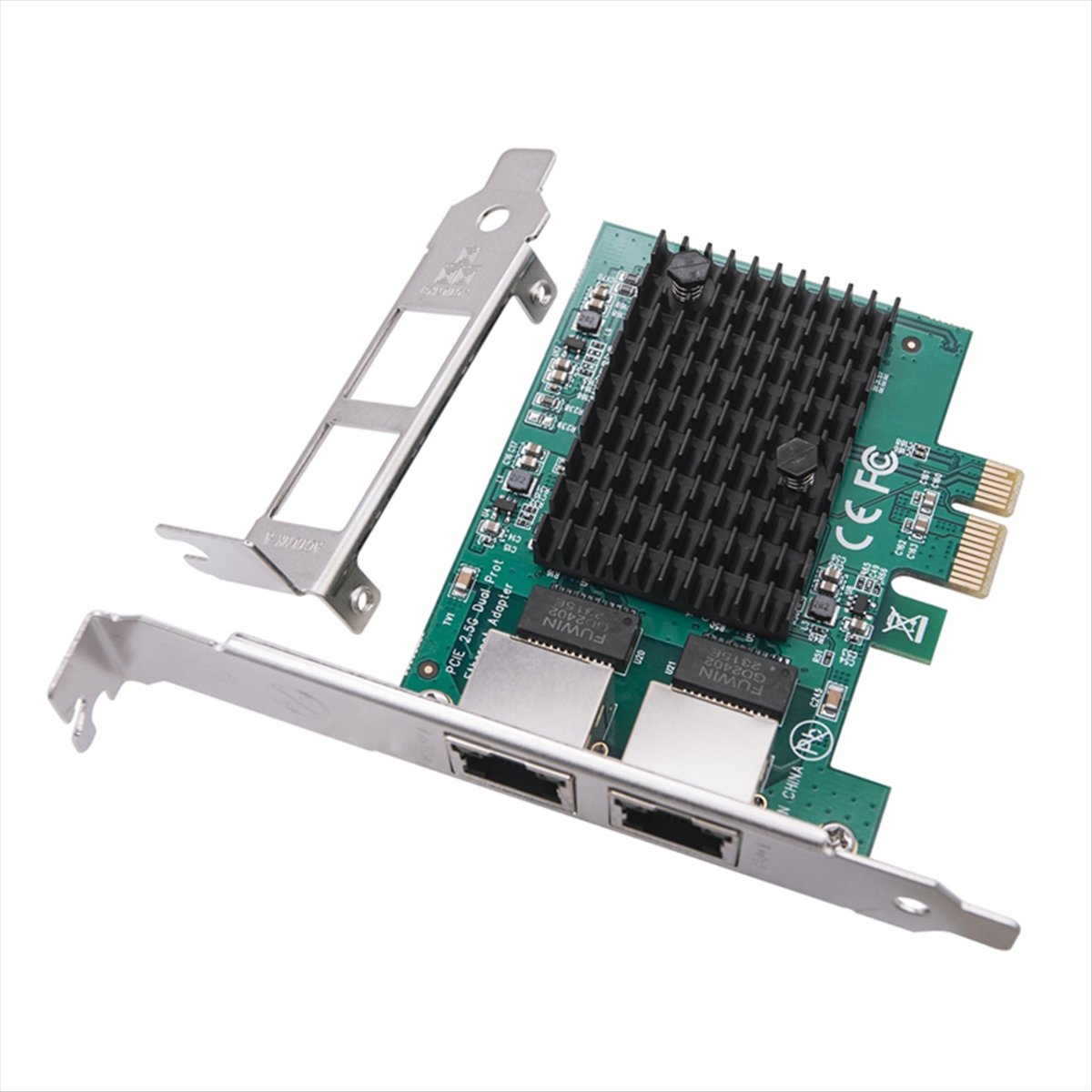 ABAN 2 Port 2.5G PCIe Network  - Gigabit Network Card ulasan dan harga