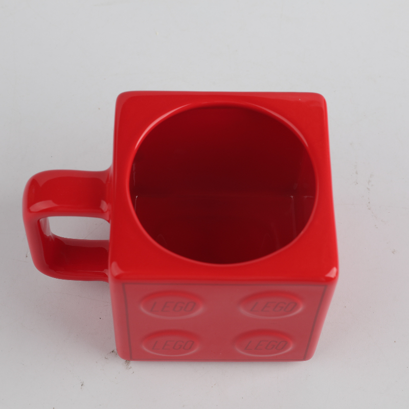 320ml Ceramic Mug 2x2 Red LEGO - Office Technician ulasan dan harga