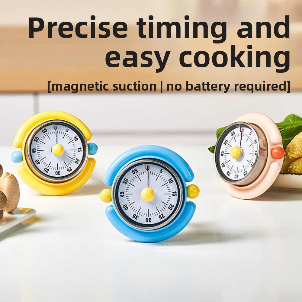 60Min Mechanical Visual Timer  - Office Technician ulasan dan harga